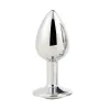 Analinis kištukas Dream Toys Gleaming Love Sidabras
