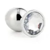 Анальный пробка Dream Toys Gleaming Love Серебристый