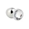 Analinis kištukas Dream Toys Gleaming Love Sidabras