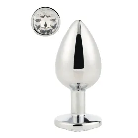Anālais spraudnis Dream Toys Gleaming Love Sudrabains