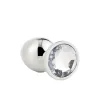 Анальный пробка Dream Toys Gleaming Love Серебристый