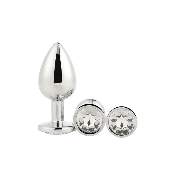 Analinis kištukas Dream Toys Gleaming Love Sidabras