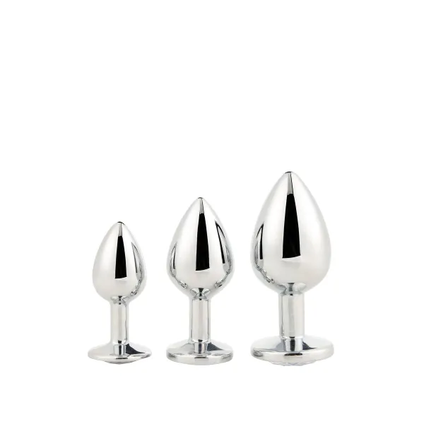 Analinis kištukas Dream Toys Gleaming Love Sidabras