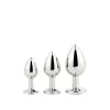 Analinis kištukas Dream Toys Gleaming Love Sidabras