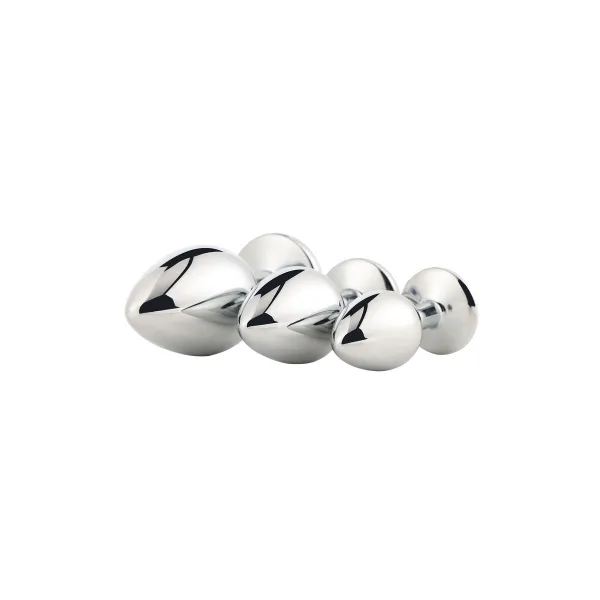 Analinis kištukas Dream Toys Gleaming Love Sidabras