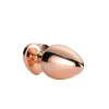 Анальный пробка Dream Toys Gleaming Love Позолоченный