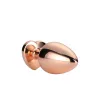 Анальный пробка Dream Toys Gleaming Love Позолоченный