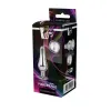 Analinis kištukas Dream Toys Gleaming Love Sidabras