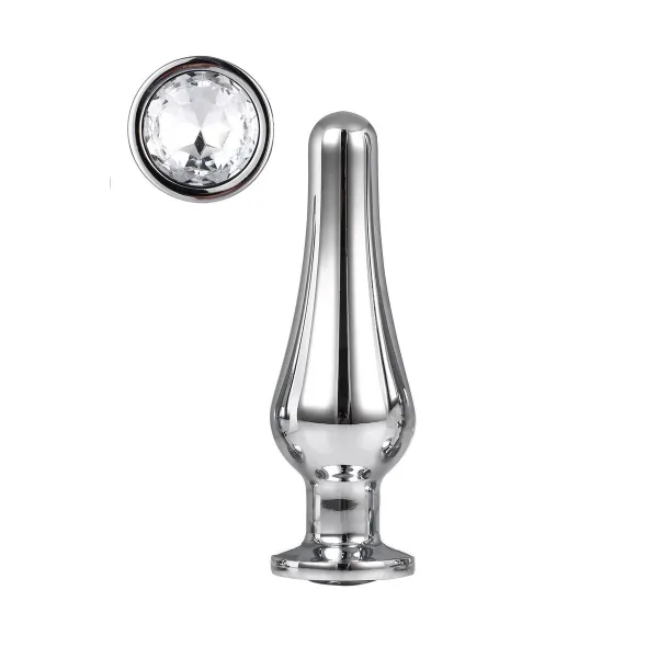 Analinis kištukas Dream Toys Gleaming Love Sidabras