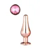 Analinis kištukas Dream Toys Gleaming Love Auksinis