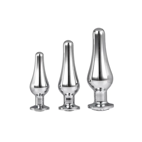 Analinis kištukas Dream Toys Gleaming Love Sidabras