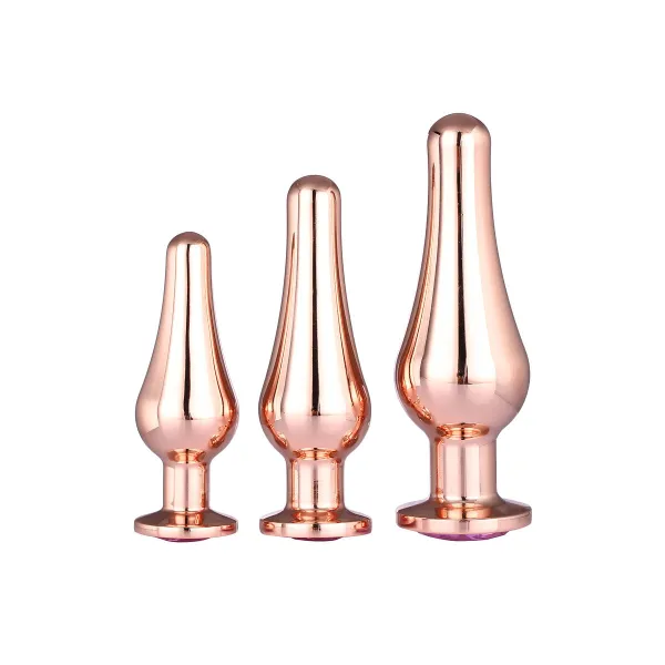 Analinis kištukas Dream Toys Gleaming Love Auksinis