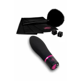 Lodveida Vibrators Sex Room Vibe Melns Komplekts