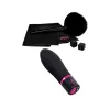 Lodveida Vibrators Sex Room Vibe Melns Komplekts