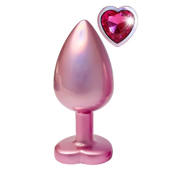 Анальный пробка Dream Toys Gleaming Love Розовый