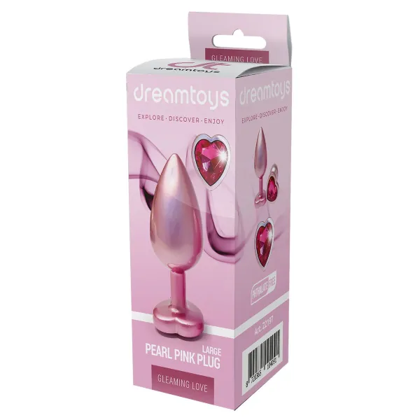 Анальный пробка Dream Toys Gleaming Love Розовый