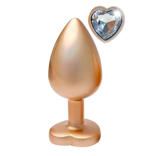 Analinis kištukas Dream Toys Gleaming Love Auksinis