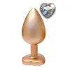Analinis kištukas Dream Toys Gleaming Love Auksinis