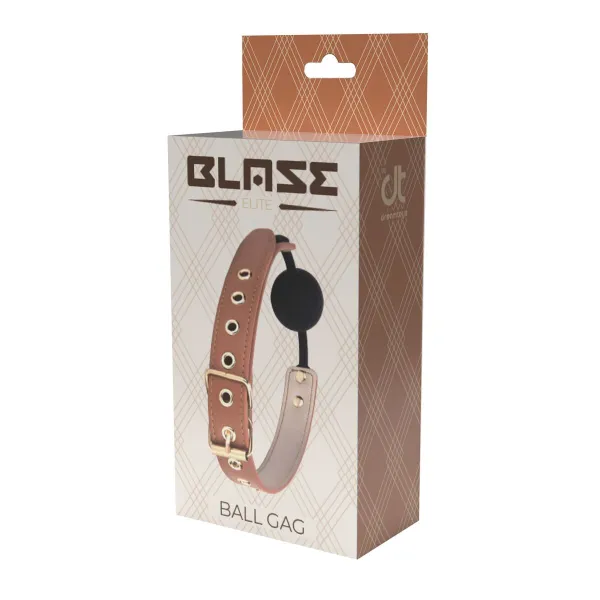 Solid Ball Gag suutropp reguleeritava rihmaga Dream Toys Blaze