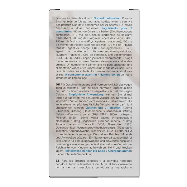 Toidulisand peenise verevarustuse parandamiseks Penis XL Tabs Cobeco XL