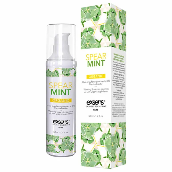 Erotiskā masāžas eļļa Exsens Mint Piparmētra (50 ml)