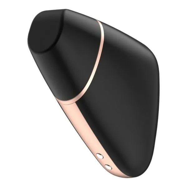 Klitora sūcējs Love Triangle Air Pulse Satisfyer Love triangle Melns