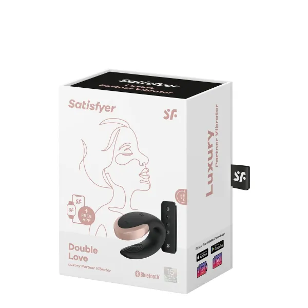 Divkārši Stimulējošs Vibrators Love Satisfyer Double Love
