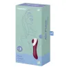 Kliitori imemise stimulaator Satisfyer Dual Crush Punane