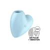 Clitoris Suction Stimulator Satisfyer Cutie Heart Blue