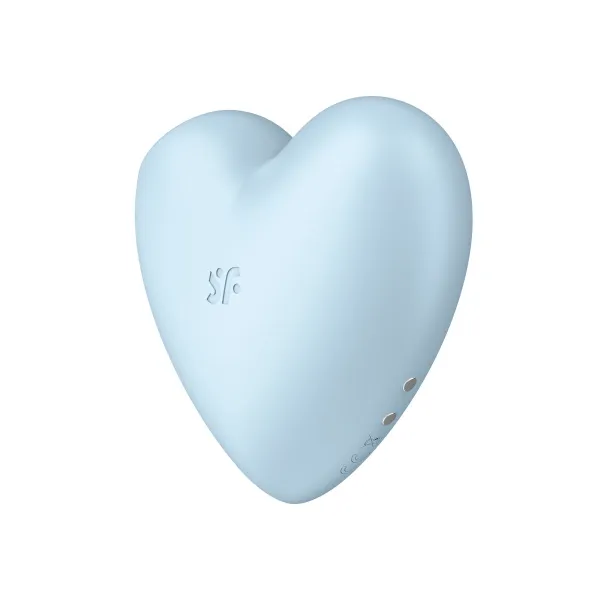 Klitorio siurbimo stimuliatorius Satisfyer Cutie Heart Mėlyna