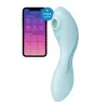 Klitorio siurbimo stimuliatorius Satisfyer Cruvy Trinity 5+ Mėlyna