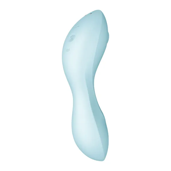 Klitorio siurbimo stimuliatorius Satisfyer Cruvy Trinity 5+ Mėlyna