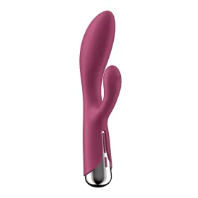 Dual Stimulation Vibe- vibraattori Satisfyer Spinning Rabbit 1 Punainen