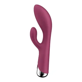 Dual Stimulation Vibe- vibraattori Satisfyer Spinning Rabbit 1 Punainen