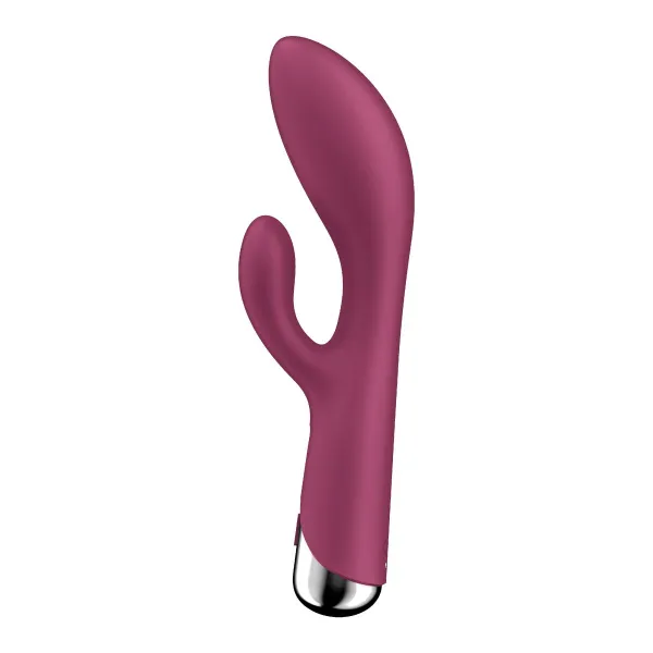 Tihe Topeltstimulatsioon Vibe Satisfyer Spinning Rabbit 1 Punane