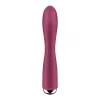 Divkārši Stimulējošs Vibrators Satisfyer Spinning Rabbit 1 Sarkans