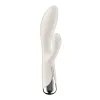 Dvigubos Stimuliacijos Vibratorius Satisfyer Spinning Rabbit 1 Balta
