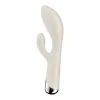 Tihe Topeltstimulatsioon Vibe Satisfyer Spinning Rabbit 1 Valge
