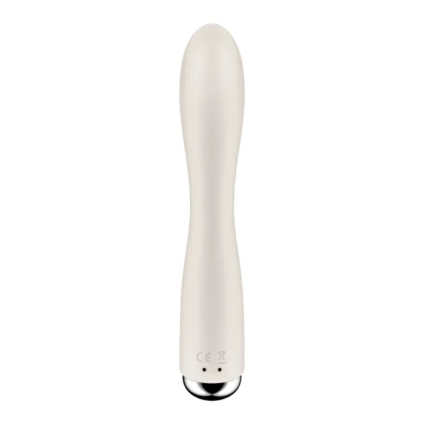 Dvigubos Stimuliacijos Vibratorius Satisfyer Spinning Rabbit 1 Balta