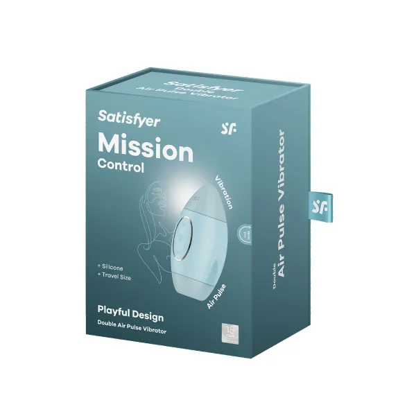 Kliitori imemise stimulaator Satisfyer Mission Control Sinine