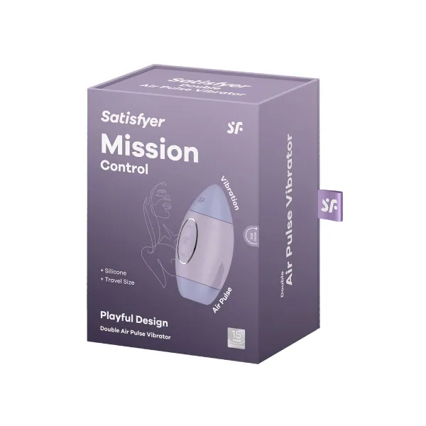 Kliitori imemise stimulaator Satisfyer Mission Control Lilla