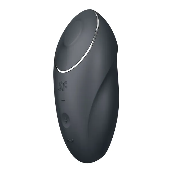 Hierontalaite Satisfyer Tap & Climax Harmaa
