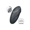 Hierontalaite Satisfyer Tap & Climax Harmaa