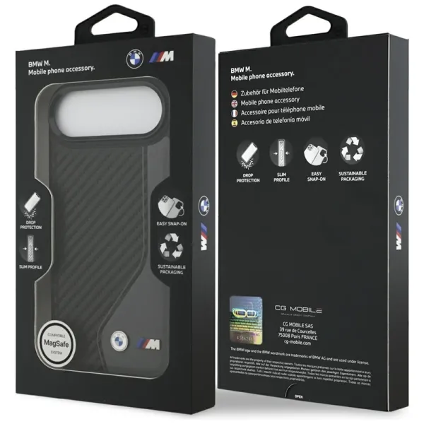 BMW M Carbon Logo MagSafe - Case iPhone Air (anthracite)