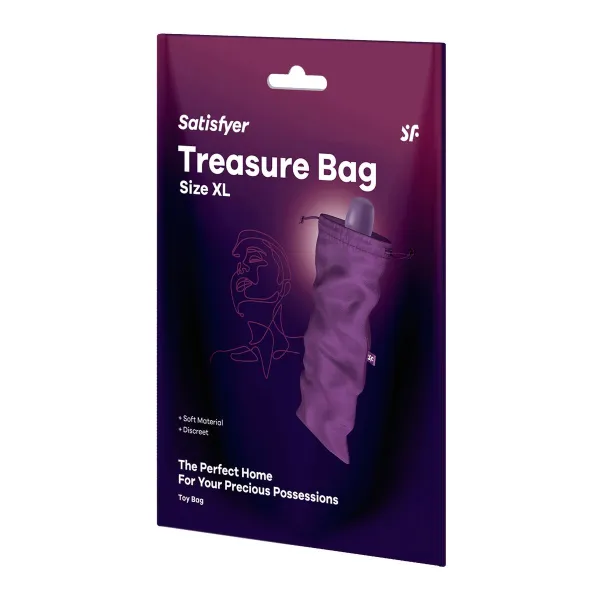 Erootiline Aksessuaar Satisfyer Treasure Lilla XL