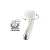 G-punkti vibraator Satisfyer Spinning G-Spot 1 Valge