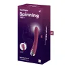 Vibratorius Satisfyer Spinning Vibe Raudona