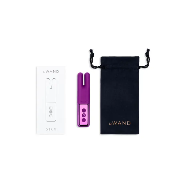 Mini vibratorius Le Wand Deluxe Purpurinė