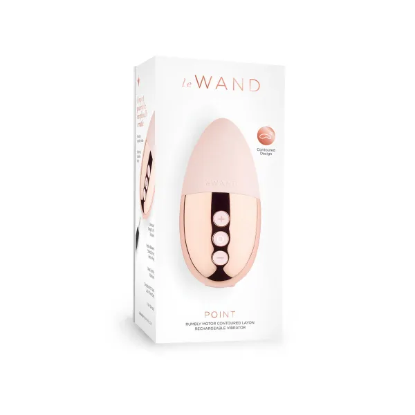 Вибратор Le Wand Point Rose Gold Розовый