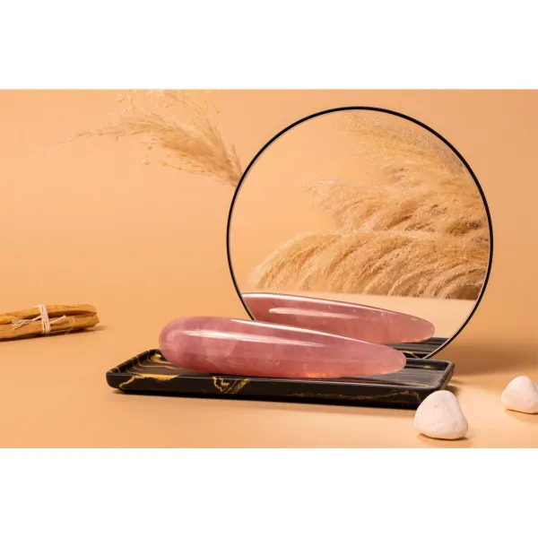 Lodveida Vibrators Le Wand Crystal (by le Wand) Rozā